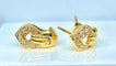 Boucles d'oreilles Paire de boucles d’oreilles en or jaune 18 carats et diamants 58 Facettes AB458