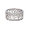 Bague 51 Chanel Bague Bandeau Camélia  Or blanc Diamant 58 Facettes 4416094RV