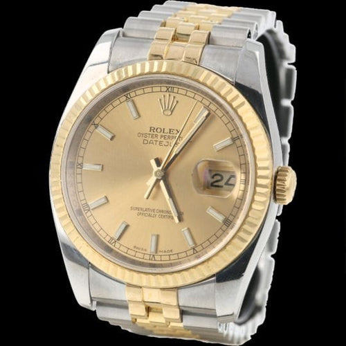 Montre Rolex Montre Date Just 36 58 Facettes MT42523