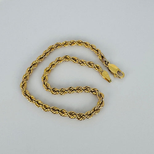 Bracelet Bracelet cordon en or jaune 58 Facettes 2501014