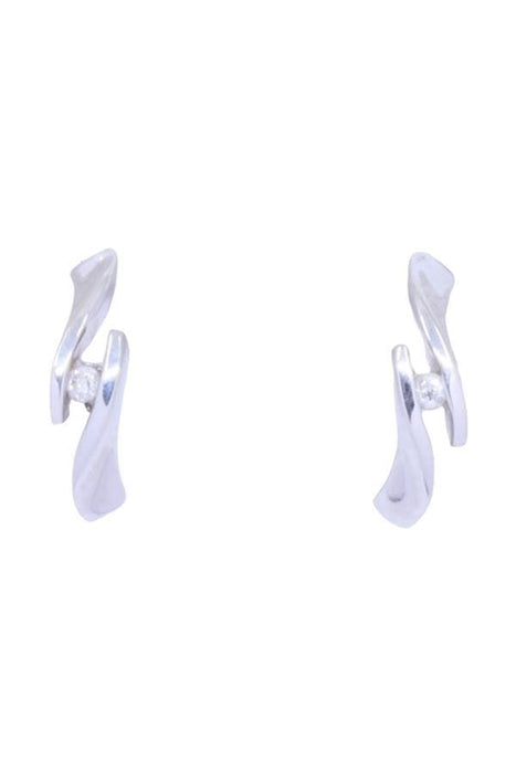 Boucles d'oreilles Boucles d'oreilles modernes diamants 58 Facettes 085041