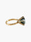 Bague 52 Bague Or Jaune Tourmaline Verte 58 Facettes