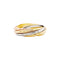 Bague 52 Bague Cartier, "Trinity 7 anneaux", trois ors. 58 Facettes 35273