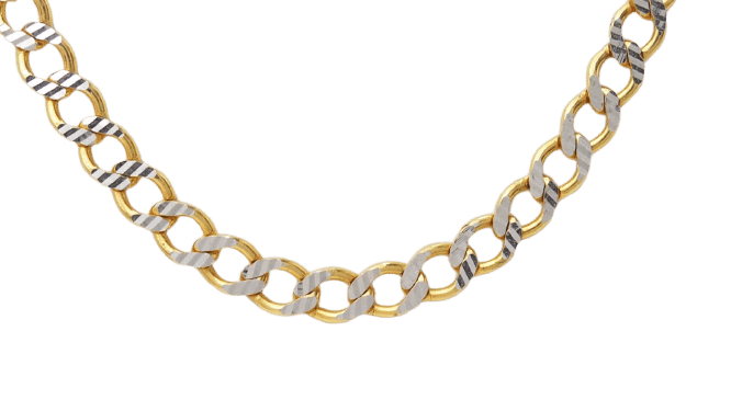 Collier Collier maille fantaisie en or jaune 58 Facettes 31084