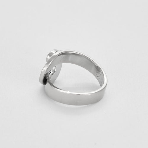 Bague 50 Dinh Van - Double Sens - Bague en or blanc 58 Facettes CHAT1323X2