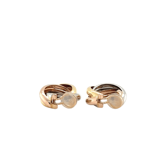Boucles d'oreilles Cartier - Créole Modèle Trinity Moyen Modèle 58 Facettes 1.0000478/1