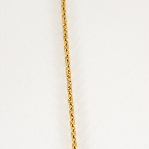 Collier Chaîne en or jaune à maille forçat 58 Facettes CHA5345