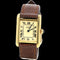Montre Cartier Montre Tank Vermeil Must De Cartier Vermeil 58 Facettes MT43355