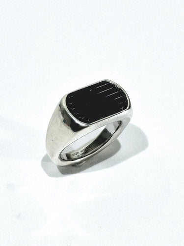 Bague 59 Lalique - Bague L'Homme Alpha 58 Facettes