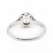 Bague Solitaire Or blanc Diamant