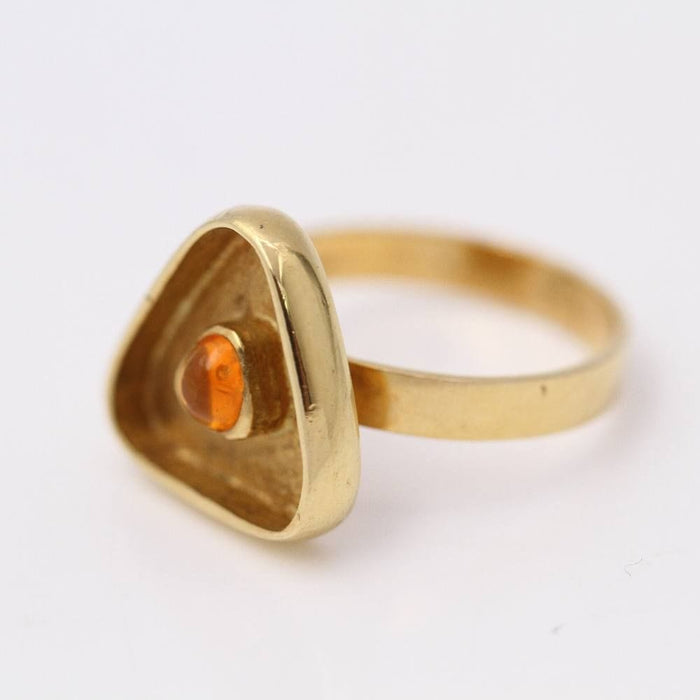 Bague 53 Bague Citrine Cabochons 58 Facettes D359543JC