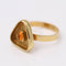Bague 53 Bague Citrine Cabouchon 58 Facettes D359543JC