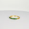 Bague 56 Bague en or jaune avec émeraudes 58 Facettes 2505016