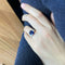 Bague 53 Bague - Or, Diamants & Saphir 58 Facettes 240347R