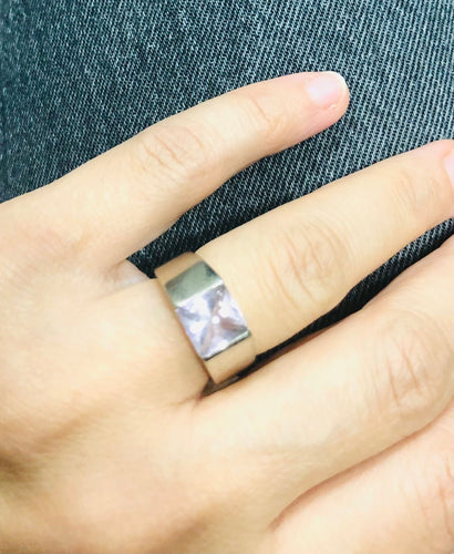 Bague 52 CARTIER - Bague améthyste or blanc 58 Facettes