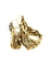 Bague GILBERT ALBERT. Importante bague or jaune 18K, perles et diamants 58 Facettes