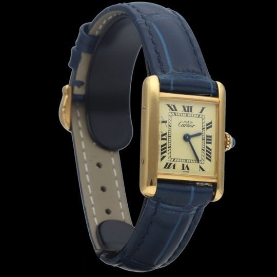 Montre Cartier Montre Tank Vermeil 58 Facettes MT40920