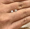 Boucles d'oreilles 2 diamants de 0,58 carat pour puces d’oreilles 58 Facettes