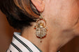 Earrings Golden earrings with old pearls 58 Facettes 7312
