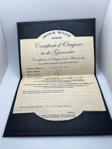 Montre Franck Muller Vanguard Racing ENSEMBLE COMPLET 2021 58 Facettes