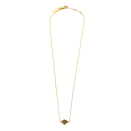 Collier Collier Morganne Bello or jaune et améthystes. 58 Facettes