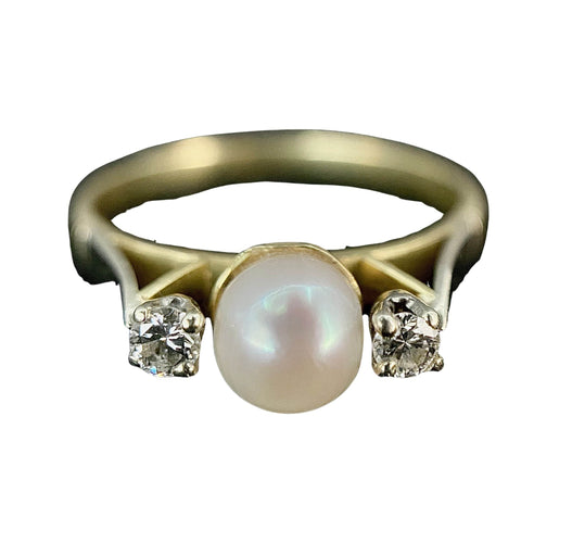 Bague 58 Bague sertie de perles fines 58 Facettes