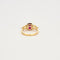 Bague 52 Bague or jaune rubis et diamants 58 Facettes