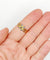 Bague 61.5 Bague semainier victorienne fleur en or rose 18k et émail bleu 58 Facettes A06639