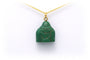 Pendentif Pendentif contemporain en or jaune et turquoise 58 Facettes 19261
