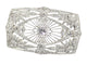 Broche Fusion élégante : broche édouardienne et Art déco 58 Facettes 20302-0004