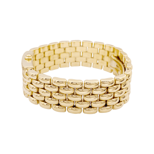 Montre Montre Chaumet "Khesis" or jaune, diamants. 58 Facettes 34464