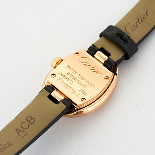 Montre CARTIER - Montre Baignoire or rose 58 Facettes