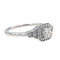 Bague 52 Mauboussin Bague Solitaire Un Automne 1930 n°2 Or blanc Diamant 58 Facettes 4098661RV