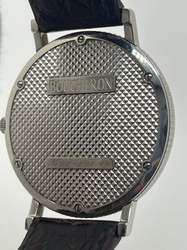 Montre Boucheron Ronde Clous de Paris 58 Facettes