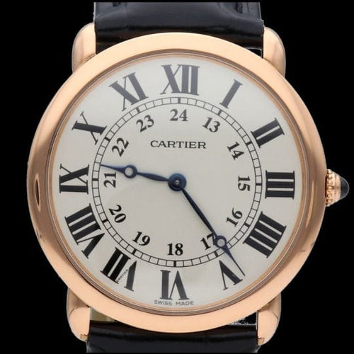 Montre Cartier Montre Ronde Louis De Cartier 58 Facettes MT44445