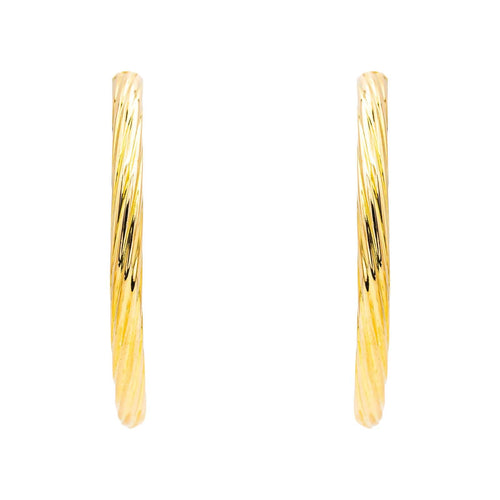 Boucles d'oreilles Boucles d'oreilles  Créoles Or jaune 58 Facettes 4311429CN