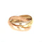 Bague 52 CARTIER - Bague - Trinity - Or blanc 18 carats, Or jaune, Or rose 58 Facettes