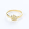 Anillo en oro amarillo con diamantes 58 Facettes 129058B