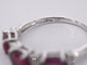 Bague Bague en or blanc avec diamants et rubis 58 Facettes 2124