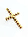 Pendentif Pendentif croix en or jaune 58 Facettes