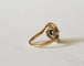 Bague 49 Bague tourbillon ancienne en or jaune 18k et diamants 58 Facettes