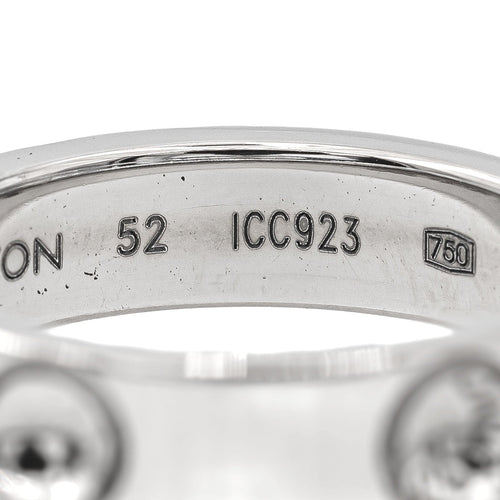 Bague 52 Louis Vuitton Bague Alliance  Or blanc 58 Facettes 2699516CN
