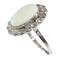 Bague 60 Élégance classique : l'attrait intemporel d'une bague opale vintage des années 1950 58 Facettes 17226-0017