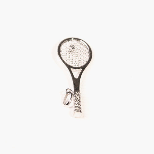 Pendentif Pendentif raquette de tennis diamant or blanc 58 Facettes