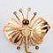 Broche Epingle Art Nouveau Papillon Opale Diamants 58 Facettes