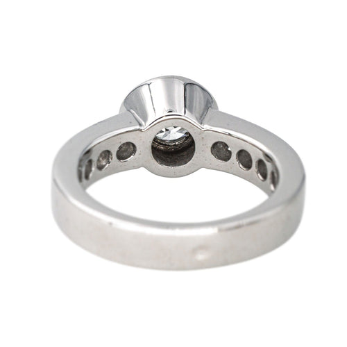 51 Bague Solitaire Or blanc Diamant 58 Facettes 4274094RV