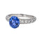 Bague 52 Bague Or blanc Saphir, Diamant 58 Facettes 4795162CN