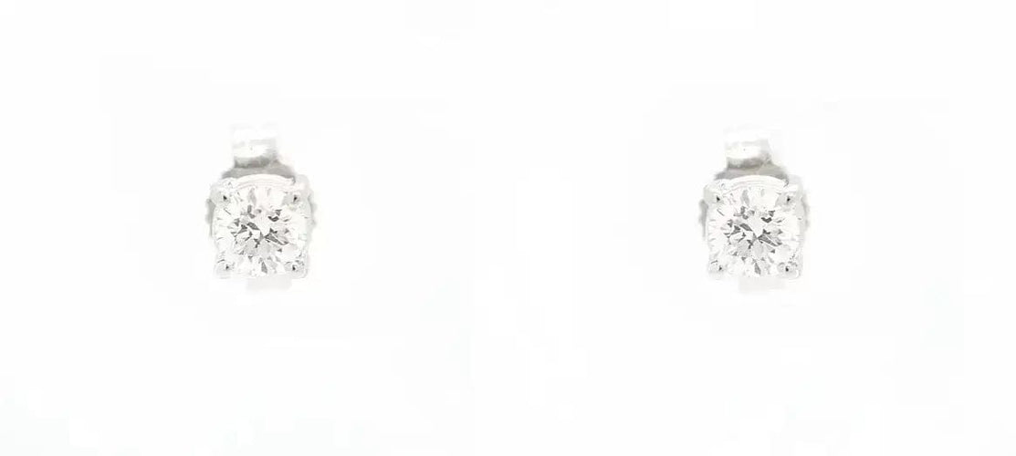 Boucles d'oreilles Boucles d'oreilles pointe de lumière Ct 0,39 58 Facettes 12460