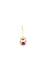 Pendentif Pendentif en or jaune 750 mil avec Rubis 58 Facettes