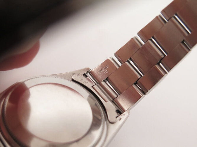 Montre vintage montre ROLEX air king 14000 oyster perpetual automatique 34m acier 58 Facettes 264997